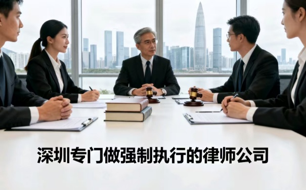 深圳專門做強制執(zhí)行的律師公司